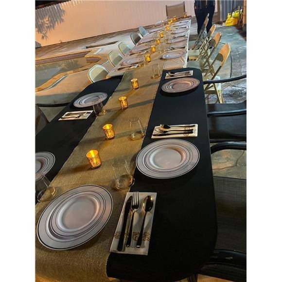 Gold Votive Candle Holders Bulk, Mercury Glass Tealight Candle Holder Set of 12 - Picture 5 of 7